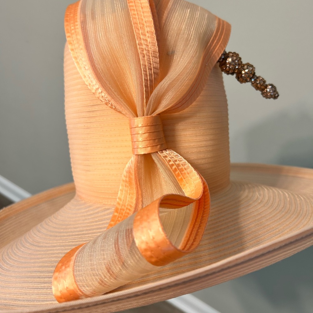 Elegant Light Peach Women's Hat